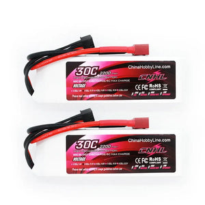 Planet Gates 2PCS CNHL 3S 11.1V Lipo Battery 2200mAh 30C 70C With XT60 Plug For RC Airplane Helicopter Quadcopter FPV Drone Car Racing Hobby
