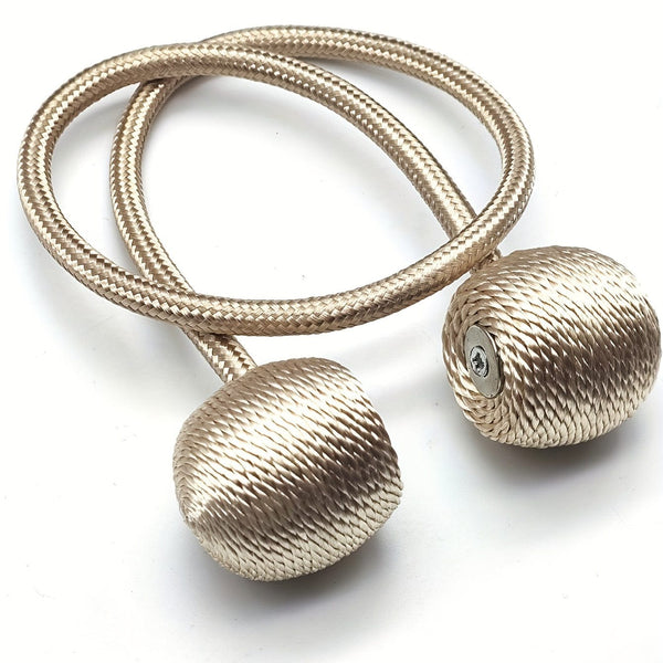 Planet Gates 2pcs Creative Curtain Tiebacks Magnetic Buckles, Modern Simple Curtain Strap, Punch-free Installation Curtain Holdback For Bedroom Living Room Home Decor