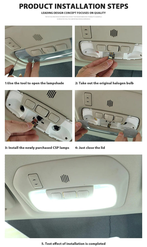 Planet Gates 2PCS Festoon 31mm 36mm 39mm 41mm C5W C10W Super Bright CSP LED Bulbs Car Dome Light Canbus No Error Auto Interior Reading Lamp