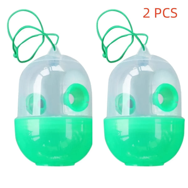 Planet Gates 2pcs-flytrap 1/2pcs Reusable Outdoor Hanging Wasp Trap Fly Cage Catching Honey Bee Beekeeping Equipment Tool Bee Pest Control Wasp