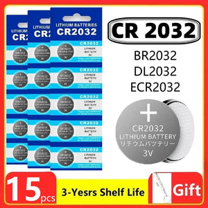 Planet Gates 2PCS(G) 2-60PCS CR2032 CR 2032 Button Battery 3V Lithium Battery For Watch Toy Calculator Car Remote Control Button Coin Cell