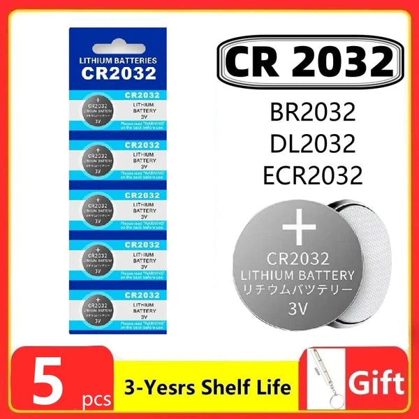 Planet Gates 2PCS(G) 2-60PCS CR2032 CR 2032 Button Battery 3V Lithium Battery For Watch Toy Calculator Car Remote Control Button Coin Cell