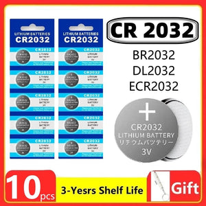 Planet Gates 2PCS(G) 2-60PCS CR2032 CR 2032 Button Battery 3V Lithium Battery For Watch Toy Calculator Car Remote Control Button Coin Cell