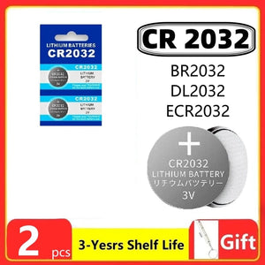 Planet Gates 2PCS(G) 2-60PCS CR2032 CR 2032 Button Battery 3V Lithium Battery For Watch Toy Calculator Car Remote Control Button Coin Cell
