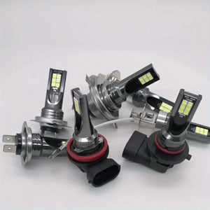 Planet Gates 2pcs H8 H11 Car LED Fog Light Bulbs 6000K White Fog Lamps H4/H7/H1/9005/HB3/9006/HB4 Car Lights