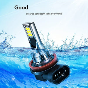 Planet Gates 2pcs H8 H11 Car LED Fog Light Bulbs 6000K White Fog Lamps H4/H7/H1/9005/HB3/9006/HB4 Car Lights