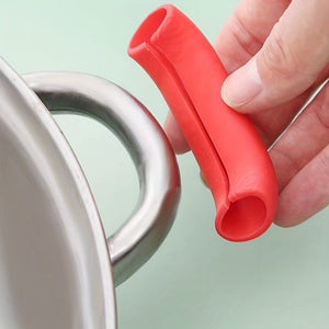 Planet Gates 2pcs Heat-Resistant Pot Handle Covers - Protect Your Hands from Burns and Scalds!