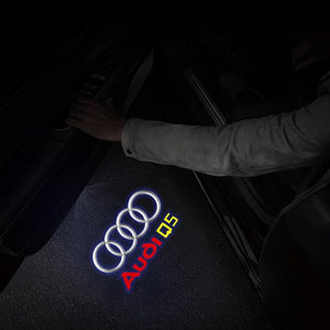 Planet Gates 2Pcs Led Car Door Welcome Lights For Audi Sline S3 S5 TT A4 B7 B8 B9 A3 8P 8V 8L A5 A6 C6 C5 C7 A1 Q3 Q7 Q5 Logo Projector Lamp