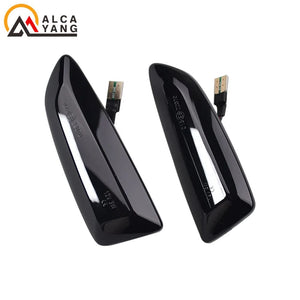 Planet Gates 2PCS Led Dynamic Side Marker Turn Signal Light Sequential Blinker For Opel Astra J Astra J K Zafira C Insignia B Grandland X