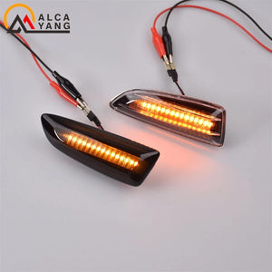 Planet Gates 2PCS Led Dynamic Side Marker Turn Signal Light Sequential Blinker For Opel Astra J Astra J K Zafira C Insignia B Grandland X