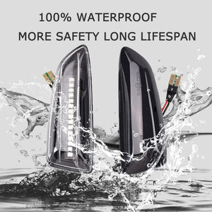 Planet Gates 2PCS Led Dynamic Side Marker Turn Signal Light Sequential Blinker For Opel Astra J Astra J K Zafira C Insignia B Grandland X