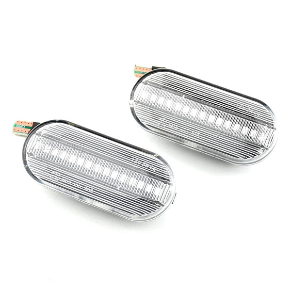 Planet Gates 2PCS Led Dynamic Side Marker Turn Signal Light Sequential Blinker Light For VW Golf 3 4 MK3 MK4 Passat 3BG Polo 6N 9N Bora Vento