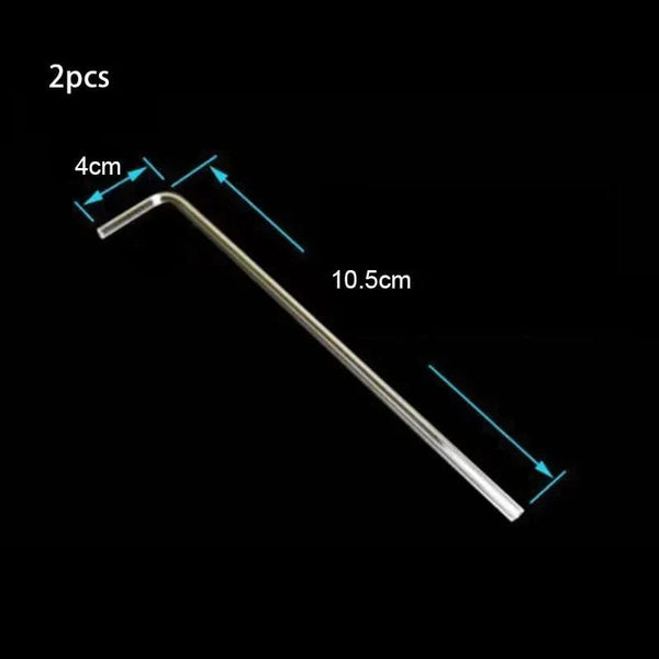 Planet Gates 2pcs/lot 4mm Acrylic Aquarium Connector Straight U Shape Tube Elbow Fish Tank Air Pump Air Tube Filter Connecting Accessories