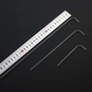 Planet Gates 2pcs/lot 4mm Acrylic Aquarium Connector Straight U Shape Tube Elbow Fish Tank Air Pump Air Tube Filter Connecting Accessories