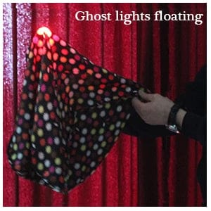 Planet Gates 2PCS Magic Trick Fingers Thumbs with LED Battery Powered Magic Props Halloween Magic Trick Fingers Thumbs Party Toys for Child