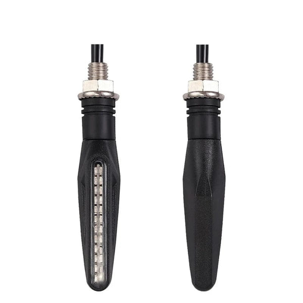 Planet Gates 2PCS Motorcycle Turn Signal Light E11 Mark Built Relay 335SMD Turn Signals Indicator Flashing Light Blinker Universal M10 Bolt