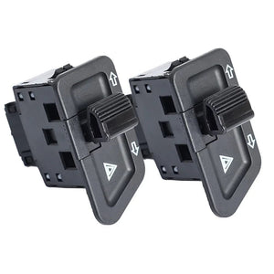 Planet Gates 2pcs Motorcycle Warning Lights Dual Flash Switches Motorcycle Electric Vehicle Modification Accessories Turn Signal Lights Starter