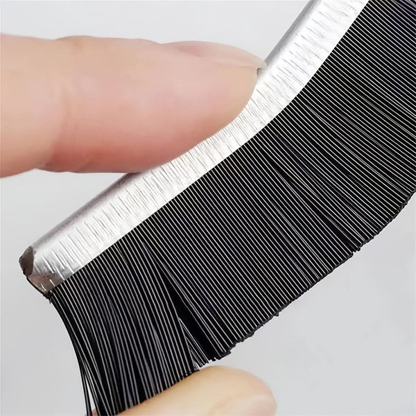 Planet Gates 2pcs Multifunctional Groove Cleaning Brush with Long Handle Hard Bristle Dust Brush for Living Room Window Door Groove Thin Detailing