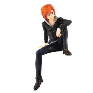 Planet Gates 2pcs No box FuRyu Bungo Stray Dogs 12cm Dazai Osamu Noodles Press Figure Japanese Cartoon Figurines Collection Cute Toys