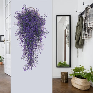Planet Gates 2pcs Premium Oxidation-Resistant Artificial Hanging Plants - Perfect for Indoor & Outdoor Decoration!