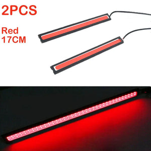 Planet Gates 2pcs red / CHINA 3/4/6/10X Marine Grade Car Driving Large Lights 12 Volt Cool White LED Courtesy Car Boat Atmosphere Lamp Waterproof Signal Light