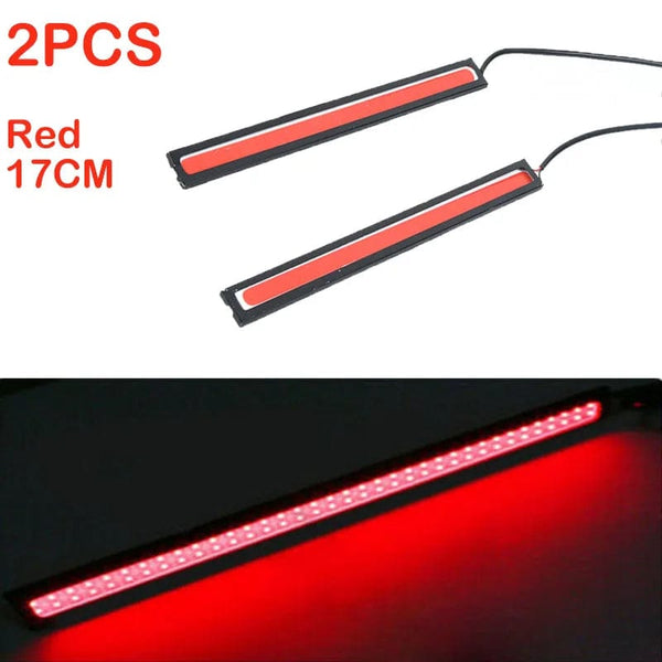 Planet Gates 2pcs red / CHINA 3/4/6/10X Marine Grade Car Driving Large Lights 12 Volt Cool White LED Courtesy Car Boat Atmosphere Lamp Waterproof Signal Light