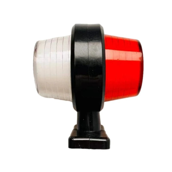 Planet Gates 2pcs red white 2Pcs 12v-36v Truck lights Trailer lamp Tail Light truck Side Marker Indicators caravan rear Light tractor Signal Lights