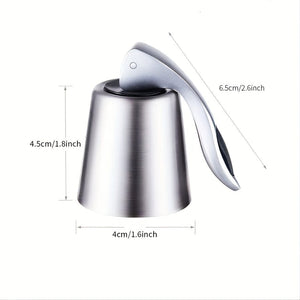 Planet Gates 2pcs Stainless Steel Wine Bottle Corks, Fresh Red Wine Corks, Metal Corks, Champagne Corks