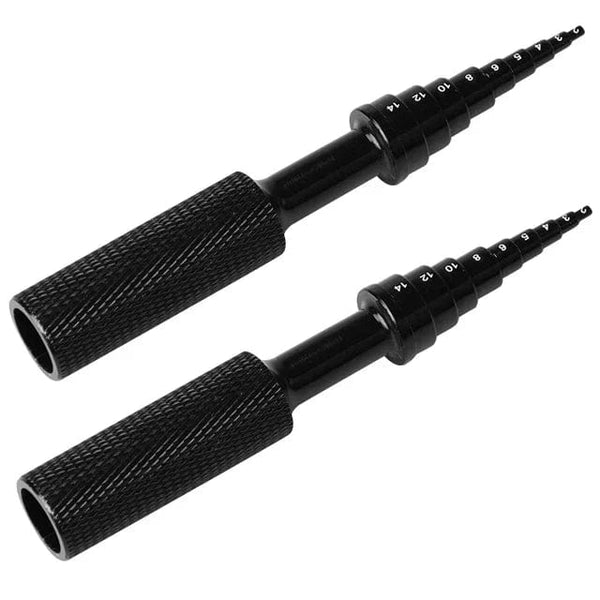 Planet Gates 2PCS Titanium color 2-14mm Bearings Remover Car Hand Repair Disassembly Tool Universal Bearing Puller Installer Disassembler Tools