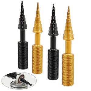 Planet Gates 2PCS Titanium color 2-14mm Bearings Remover Car Hand Repair Disassembly Tool Universal Bearing Puller Installer Disassembler Tools