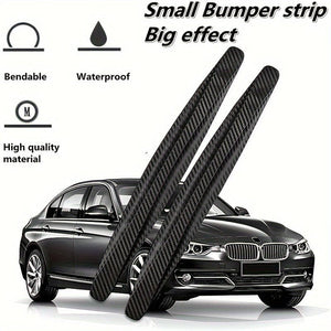 Planet Gates 2PCS Universal Anti-Collision Protector, Rubber Car Front And Rear Corner Bumper Guard Lip Anti-Scratch Strips Sticker Car Product Accessories