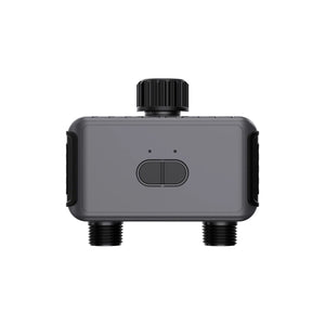 Planet Gates 2PCS US Timers-1 HUB 2 zone Smart Garden Watering Timer Wifi Automatic Drip Irrigation Controller Water Valve Garden Automatic Watering System