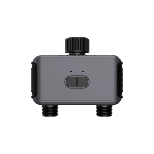 Planet Gates 2PCS US Timers-1 HUB 2 zone Smart Garden Watering Timer Wifi Automatic Drip Irrigation Controller Water Valve Garden Automatic Watering System