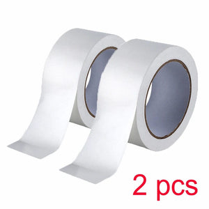 Planet Gates 2pcs white 5cmx10m DIY Leather Repair Tape Self Adhesive Patch Car/Motorcycle Seat Sofa Repair Sticker Electromobile Seat Renovate Repair Tape Roll
