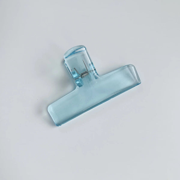 Planet Gates 2pcs yellow Ins Transparent Binder Clips Kawaii Paperclips File Documents Tickets Clips Bookmarks Index Page Holder Office Binding Supplies