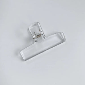 Planet Gates 2pcs yellow Ins Transparent Binder Clips Kawaii Paperclips File Documents Tickets Clips Bookmarks Index Page Holder Office Binding Supplies