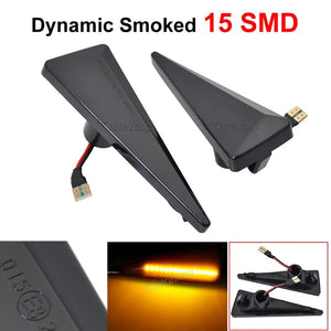 Planet Gates 2pieces Led Dynamic Side Marker Turn Signal Light For Renault Megane MK2 CC Espace MK4 Scenic MK2 Wind Avantime Thalia 2