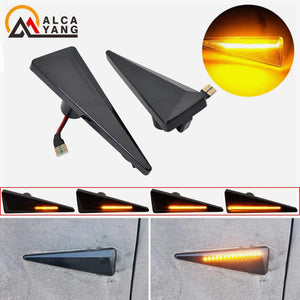 Planet Gates 2pieces Led Dynamic Side Marker Turn Signal Light For Renault Megane MK2 CC Espace MK4 Scenic MK2 Wind Avantime Thalia 2