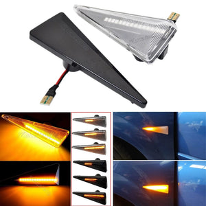 Planet Gates 2pieces Led Dynamic Side Marker Turn Signal Light For Renault Megane MK2 CC Espace MK4 Scenic MK2 Wind Avantime Thalia 2