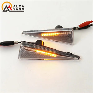 Planet Gates 2pieces Led Dynamic Side Marker Turn Signal Light For Renault Megane MK2 CC Espace MK4 Scenic MK2 Wind Avantime Thalia 2