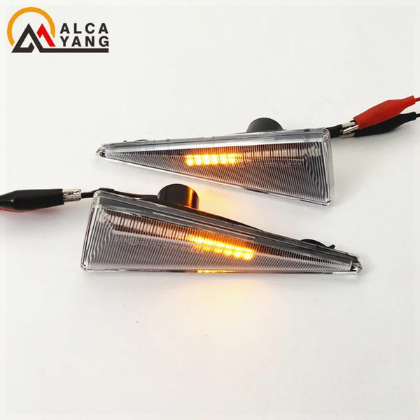 Planet Gates 2pieces Led Dynamic Side Marker Turn Signal Light For Renault Megane MK2 CC Espace MK4 Scenic MK2 Wind Avantime Thalia 2