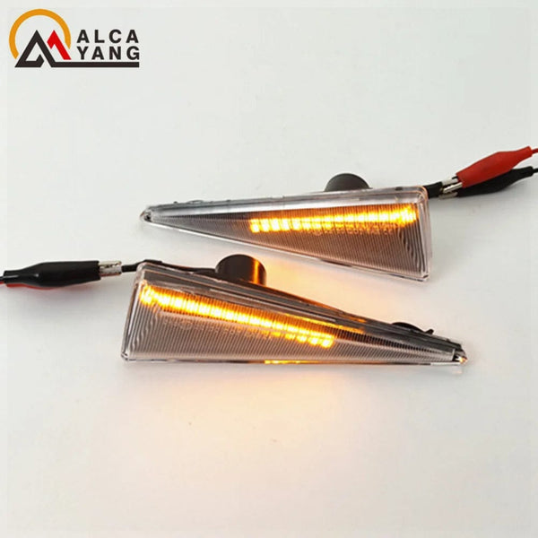 Planet Gates 2pieces Led Dynamic Side Marker Turn Signal Light For Renault Megane MK2 CC Espace MK4 Scenic MK2 Wind Avantime Thalia 2