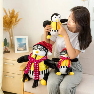 Planet Gates 2Sizes Friends Joey's Friend Hugsy Plush Toys Cute Penguin Rachel Stuffed Dolls Toys for Children Kids Birthday Christmas Gift