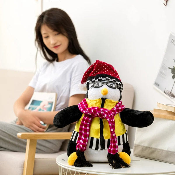 Planet Gates 2Sizes Friends Joey's Friend Hugsy Plush Toys Cute Penguin Rachel Stuffed Dolls Toys for Children Kids Birthday Christmas Gift