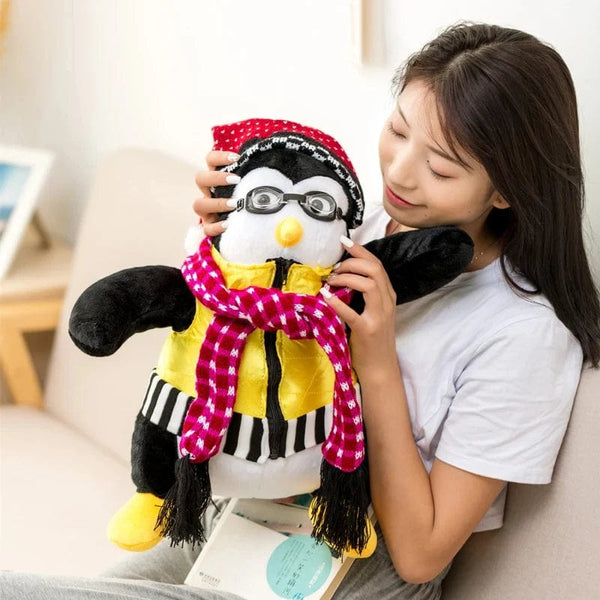 Planet Gates 2Sizes Friends Joey's Friend Hugsy Plush Toys Cute Penguin Rachel Stuffed Dolls Toys for Children Kids Birthday Christmas Gift