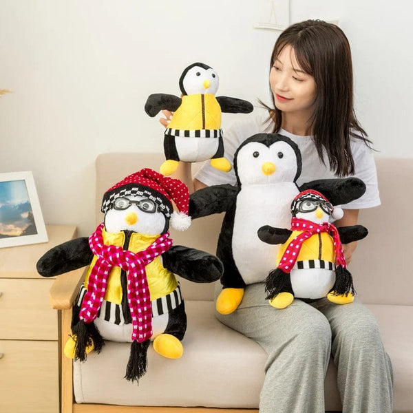 Planet Gates 2Sizes Friends Joey's Friend Hugsy Plush Toys Cute Penguin Rachel Stuffed Dolls Toys for Children Kids Birthday Christmas Gift