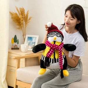 Planet Gates 2Sizes Friends Joey's Friend Hugsy Plush Toys Cute Penguin Rachel Stuffed Dolls Toys for Children Kids Birthday Christmas Gift