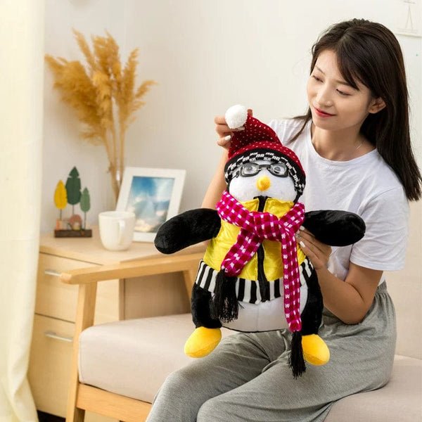 Planet Gates 2Sizes Friends Joey's Friend Hugsy Plush Toys Cute Penguin Rachel Stuffed Dolls Toys for Children Kids Birthday Christmas Gift