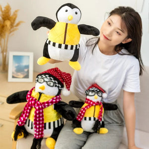 Planet Gates 2Sizes Friends Joey's Friend Hugsy Plush Toys Cute Penguin Rachel Stuffed Dolls Toys for Children Kids Birthday Christmas Gift