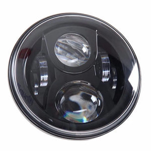 Planet Gates 2x Car 7 Inch Led Headlight Hi/Low H4 Halo Angle Eyes DRL For Jeep JK TJ OffRoad Defender Hummer 4x4 Suzuki Samurai Headlamp